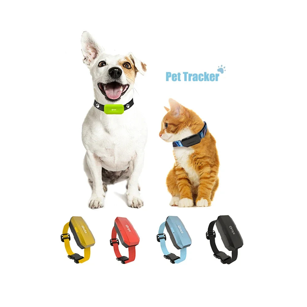 Waterproof Real-time Location Alarm Health Step Historical Tracking Device Geo Fence Dog Collar GPS 4G Pet Tracker