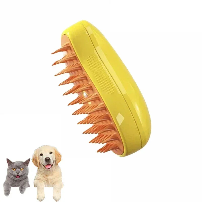 Cat Dog Steamy Brush Steam Brush Electric Sprayer for Massage Pet Grooming tool Shedding 3 in 1 Electric Sprays Massage Combs